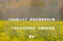 人形机器人火了 创金合信基金张小郭：产业处于0到1的阶段 发展进程有望提速-第1张图片-缙云县凯一电子科技有限公司